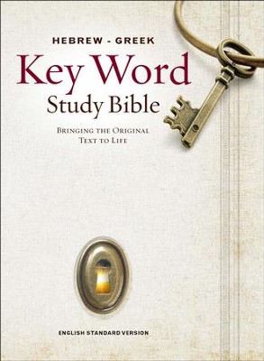 ESV Key Word Study Bible, Hardcover  - 