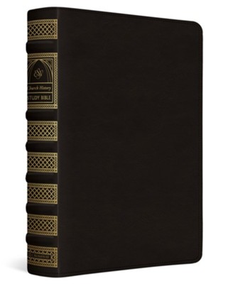 ESV Church History Study Bible: Voices from the Past, Wisdom for the Present (Genuine Leather, Black)  -     By: Stephen J. Nichols, Keith A. Mathison & Gerald Bray
