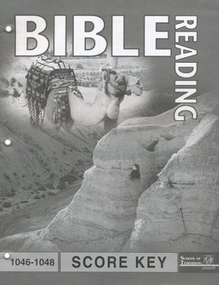 Bible Reading PACE SCORE Key 1046-1048, Grade 4   - 