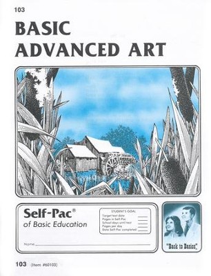 Advanced Art Self-Pac 103, Grades 9-12   - 
