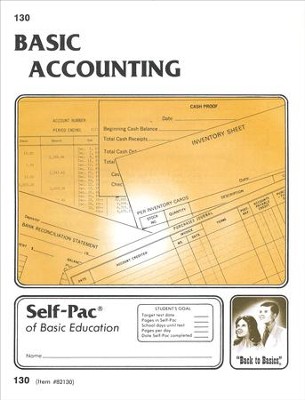 Accounting Self-Pac 130, Grades 9-12   - 