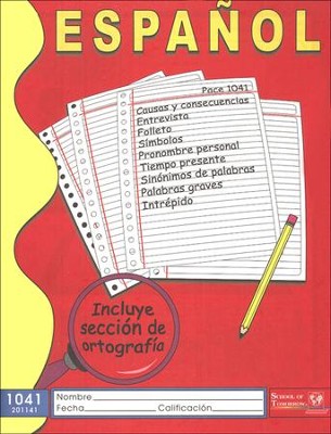 Espanol Y Ortografia PACE 1041  - 