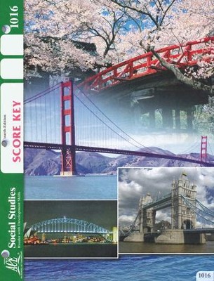4th Edition Social Studies SCORE Key 1016, Grade 2   - 