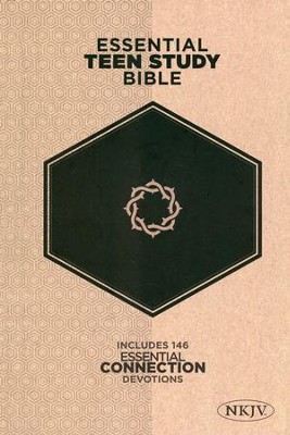 NKJV Essential Teen Study Bible hardover excellent Bible