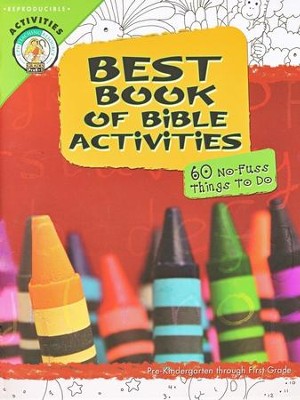 Best Book of Bible Activities, Pre-K-1st Grade   - 