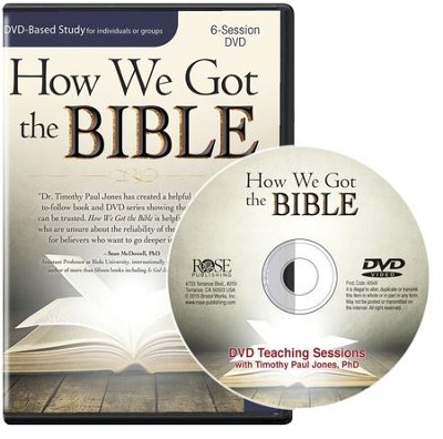 How We Got the Bible DVD Only   -     By: Timothy Paul Jones
