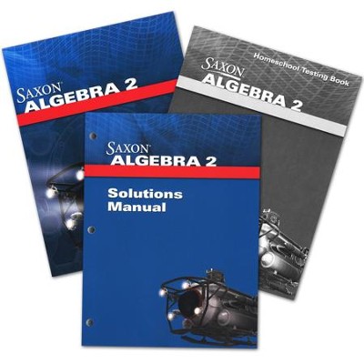 Saxon Algebra 2, 4th Edition, Homeschool Kit with Solutions Manual   - 