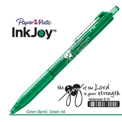 Behold the Joy of His Way Pen, Green  - 