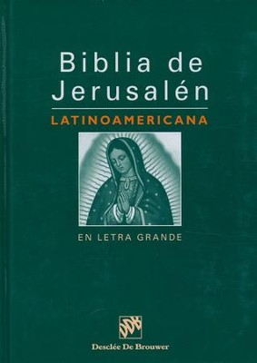 Biblia de Jerusal&eacute;n Latinoamericana Letra Gde., Enc. Dura  (Latin American Bible of Jerusalem in Large Print, Hardcover)  - 