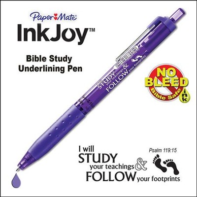 Inkjoy, Bible Study Pen, Violet  - 