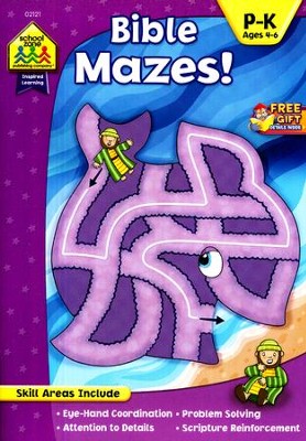 Bible Mazes! Ages 4-6   - 