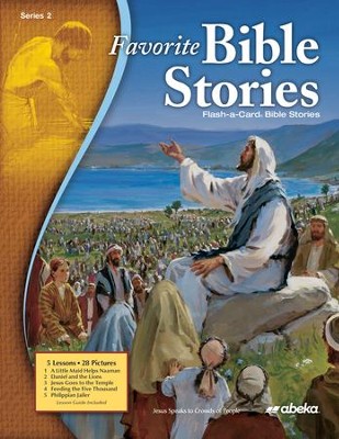 Abeka Favorite Bible Stories 2 Flash-A-Card Bible Series (New Edition ...