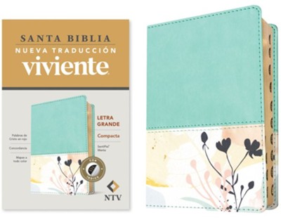 NTV Santa Biblia, Edici&#243n Compacta Letra Grande, LeatherLike, Mint, Indexed  - 