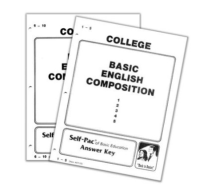 Advanced High School or College Elective: English  Composition 1 SCORE Keys 1-10  - 