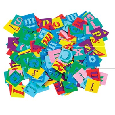 Alphabet Pasting Pieces (Package of 2000)   - 