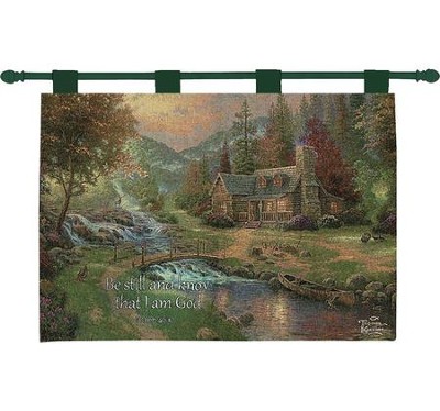 Be Still and Know Wallhanging  -     By: Thomas Kinkade
