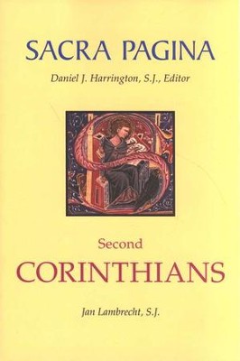 Second Corinthians: Sacra Pagina [SP] (Paperback)   -     By: Jan Lambrecht
