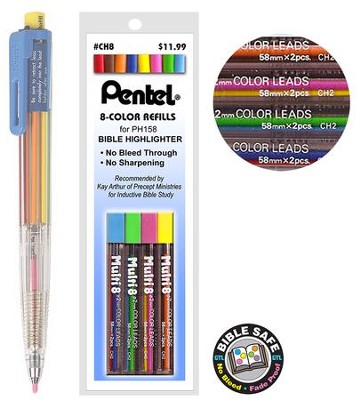 8-Color Pencil Refills    - 