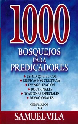1000 bosquejos para predicadores (1000 Sermon Outlines)   -     By: Zondervan
