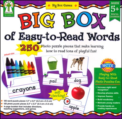 Big Box of Easy-to-Read Words Game   -     By: Sherrill B. Flora
