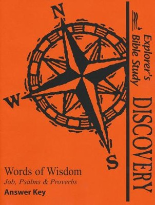 Bible Discovery: Words of Wisdom, Answer Key   - 