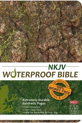 NKJV Waterproof Bible, Camouflage  - 