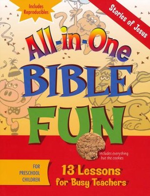 All-in-One Bible Fun: Stories of Jesus (Preschool edition)  - 