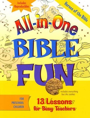 All-in-One Bible Fun: Heroes of the Bible (Preschool edition)  - 