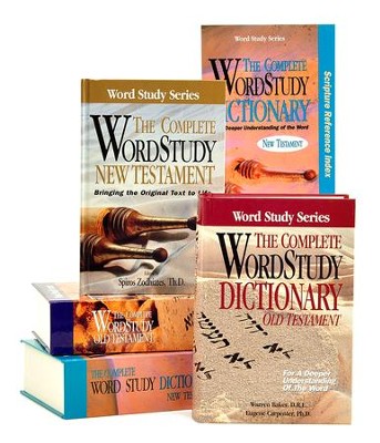 The Complete Word Study Bible and Dictionary Pack,  5 Volumes  -     Edited By: Spiros Zodhiates
    By: Edited by Spiros Zodhiates
