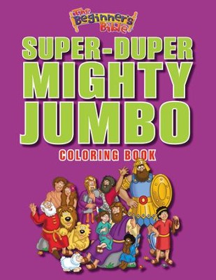 The Beginner's Bible Super-Duper, Mighty, Jumbo Coloring Book  - 