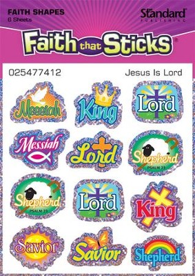 Jesus Is Lord Stickers (Faith that Sticks): 9781414394381 ...