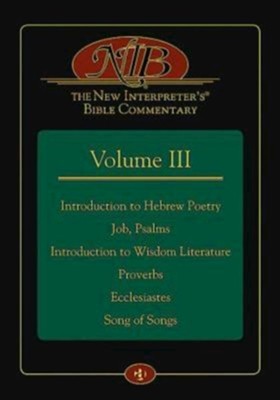 The New Interpreter's Bible Commentary, Volumr III   -     Edited By: Leander E. Keck
