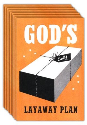 God's Layaway Plan (KJV), Pack of 25 Tracts   - 