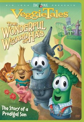 The Wonderful Wizard of Ha's, VeggieTales DVD   - 