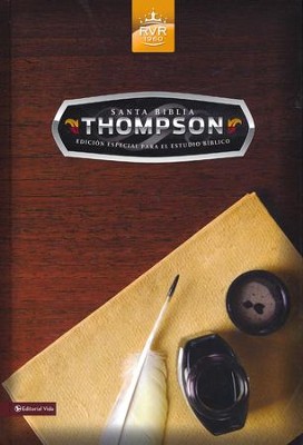 Biblia Thompson RVR 1960: Edicion p/ Estudio Biblico, Enc. Dura  (RVR 1960 Thompson Student Bible, Hardcover)  - 