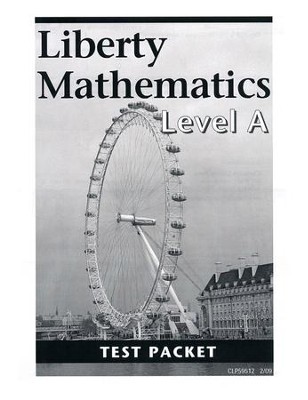 Liberty Mathematics Level A Test, Grade 1   - 