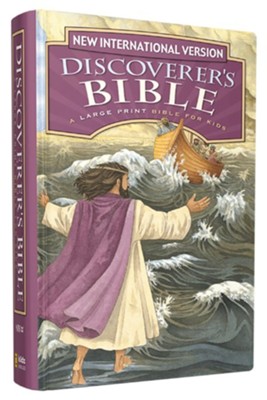 NIV Discoverer's Large-Print Bible, Hardcover - Imperfectly Imprinted Bibles  - 