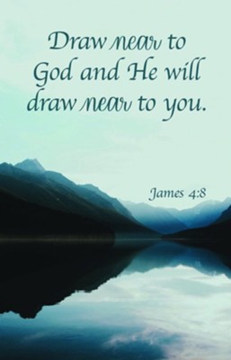 Draw Near (James 4:8, NKJV) Bulletins, 100: 9781087765280 ...