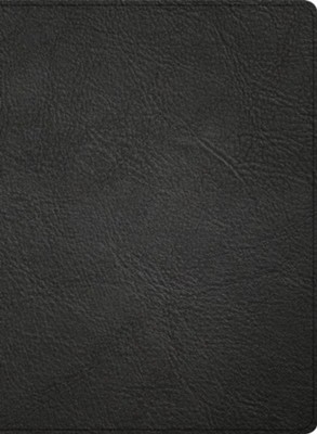 CSB Experiencing God Bible--genuine leather, black (indexed)  - 