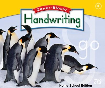 Zaner-Bloser Handwriting Grade K: Student Edition  - 