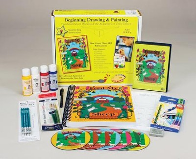 Beginning Drawing & Painting Kit, Ages 10 & Up: Feed My Sheep  -     By: Barry Stebbing
