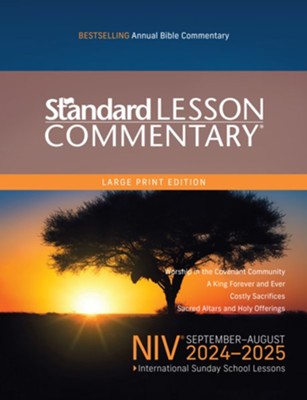 NIV ® Standard Lesson Commentary® Large Print Edition 2024-2025: ...