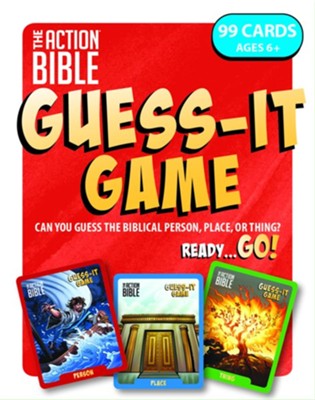 The Action Bible Guess-It Game / Revised edition  -     By: Sergio Cariello
    Illustrated By: Sergio Cariello
