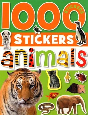 1000 Stickers - Animals  - 
