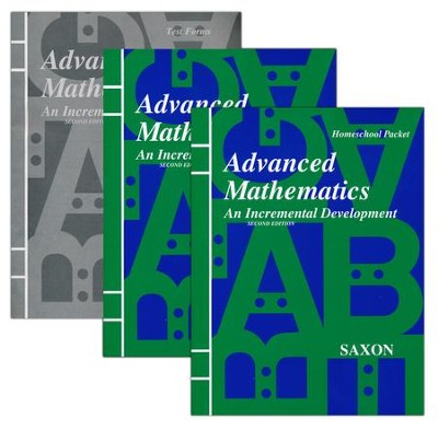 Saxon Advanced Math Home Study Kit    - 