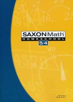 Saxon Math 5/4 Student Text, 3rd Edition   - 