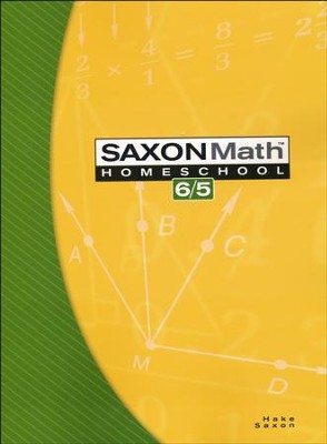 Saxon Math 6/5, 3rd Edition, Student Text      - 