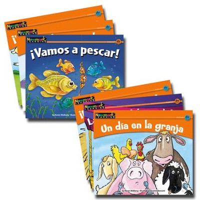 Rising Readers Fiction Set (Spanish Language Edition): Animal Adventures (set of 12 titles)  - 