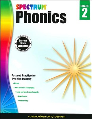 Spectrum Phonics & Word Study Grade 2 (2014 Update)  - 
