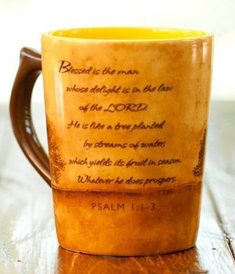 Blessed is the Man Mug  - 